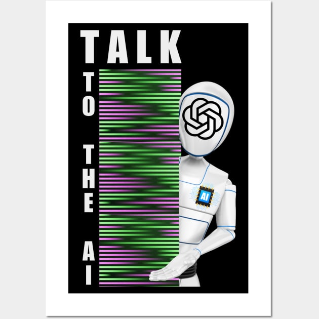 Chat GPT AI tool Wall Art by Tharaka Bandara